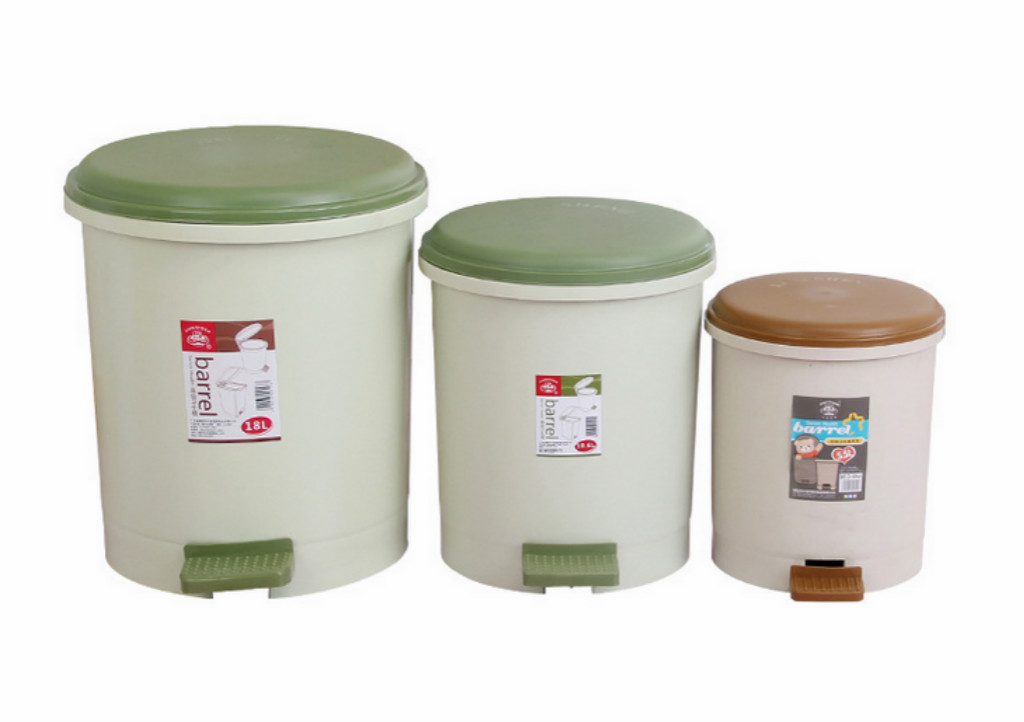 01彩色有蓋腳踏塑料垃圾桶家用衛(wèi)生間垃圾桶5.5L